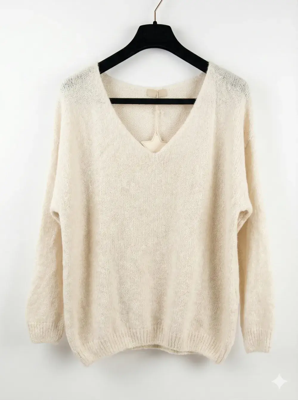 Mimi & Gogo - Vente Pull en maille – femme - Pull uni basique @20127_uni26