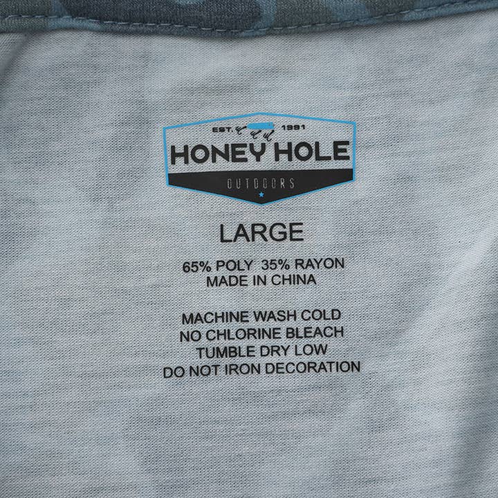 Honey Hole Outdoors - Wholesale Hoodie - Men's - Youth LS Performance Hoodie - Frog Skin