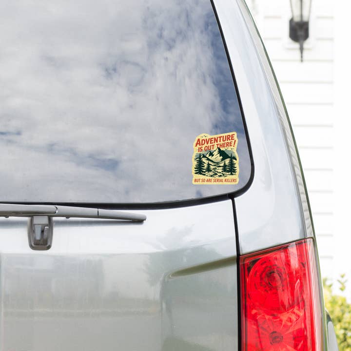 Juju and Moxie - Wholesale Sticker - Funny Outdoors Hiking Nature High Quality Vinyl Sticker3