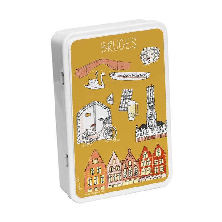Boite à Sucre Plate BRUGES - Angéline Melin pour la vente par Printbox
