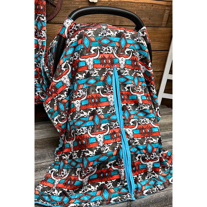 Kids Charm Online - Wholesale Car Seat Cover - Kids & Baby - MULTI PRINTED STRIPE & DIAMOND PATTERN CAR SEAT COVER.