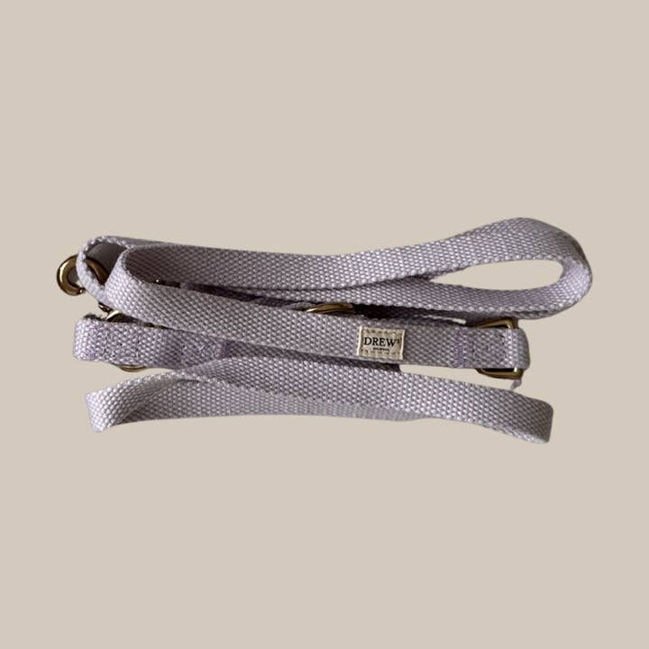 Viola / Guinzaglio regolabile in cotone per la vendita all'ingrosso da parte di DrewsDogwear