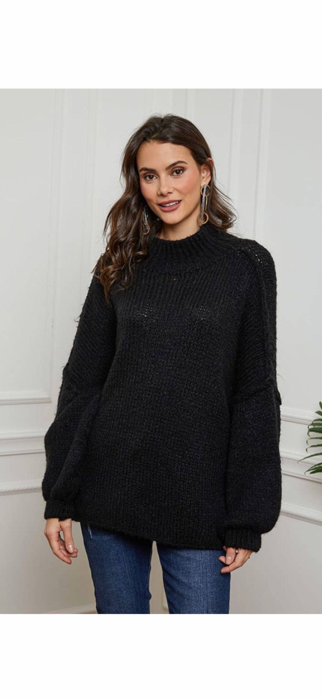 LÉA & LUC - Wholesale Tunic Sweater - Women's - Sweater dress REF. 105911