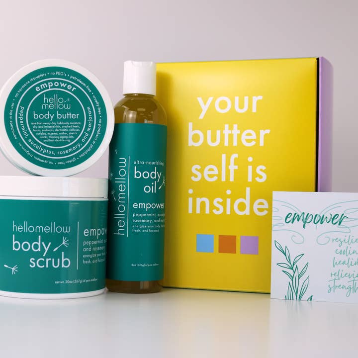 hellomellow - Wholesale Bath & Body Set - the essential set - empower3