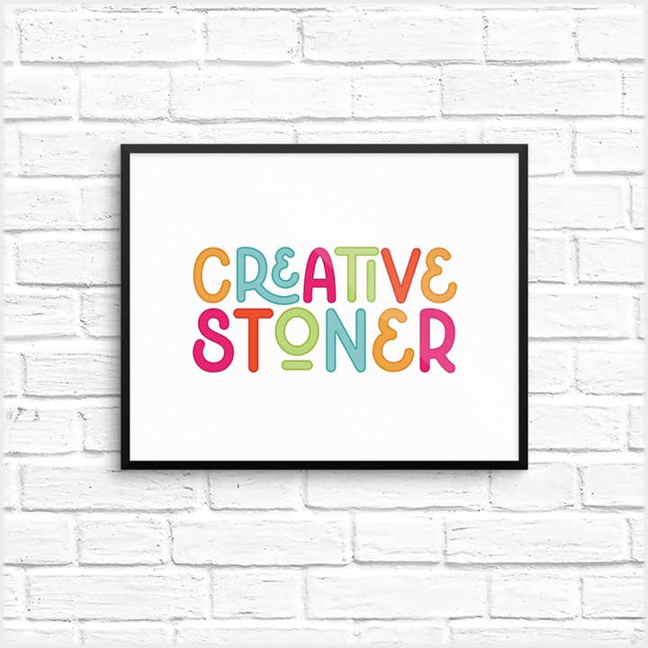 Kreativ stoner-konsttryck för wholesale av Square Peggy