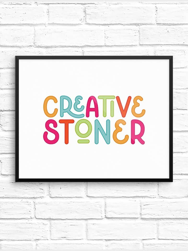 creatieve stoner kunstprint voor wholesale door Square Peggy