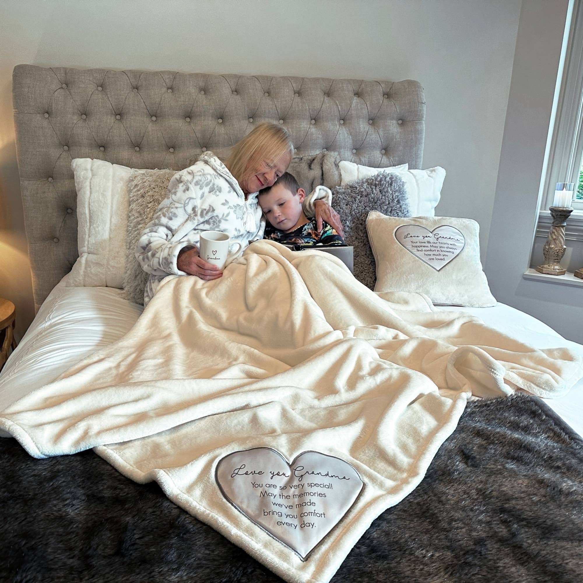 Pavilion - Wholesale Throw Blanket - Grandmother - 50" x 60" Royal Plush Blanket5