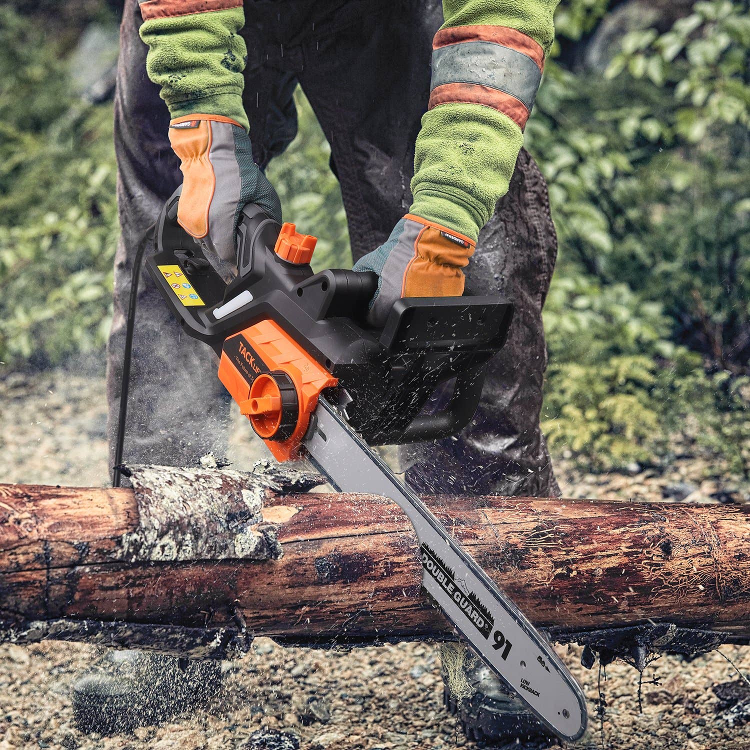 Above Edge - Wholesale Handy Tool - 15 Amp Electric Corded Chainsaw with 18-inch Chain Length6