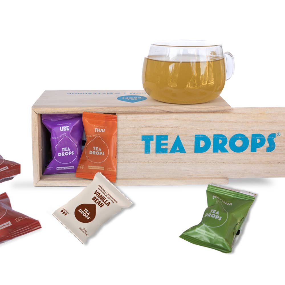 Tea Drops - Wholesale Loose Tea - Discovery Sampler - 9 Organic Bagless Tea Drops (Case of 9)2