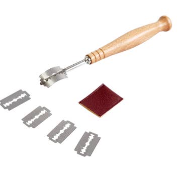 Bospak - Wholesale Kitchen Tool/Gadget - 9" bread Scoring lame for dough slashing with with 5 blades