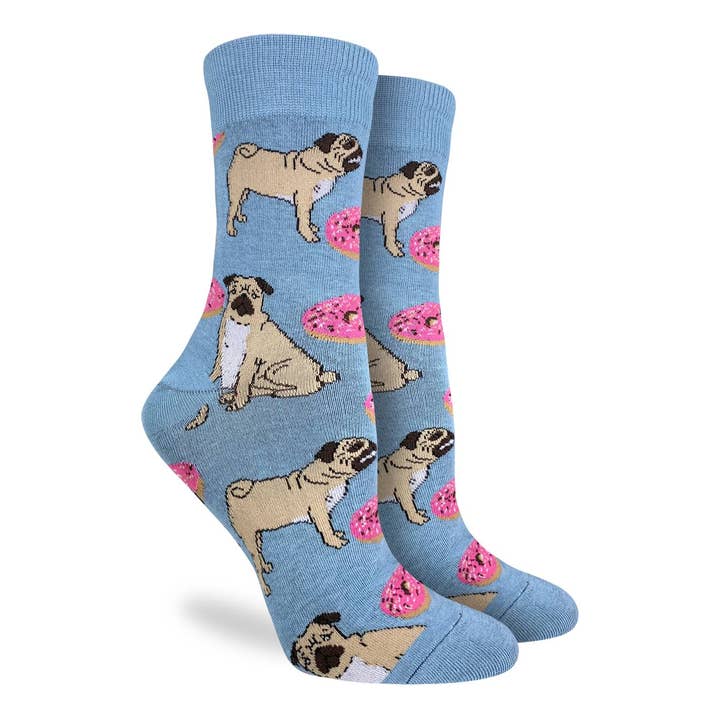 Good Luck Sock - Wholesale Socks - Women's - Women's Pugs and Donuts Socks