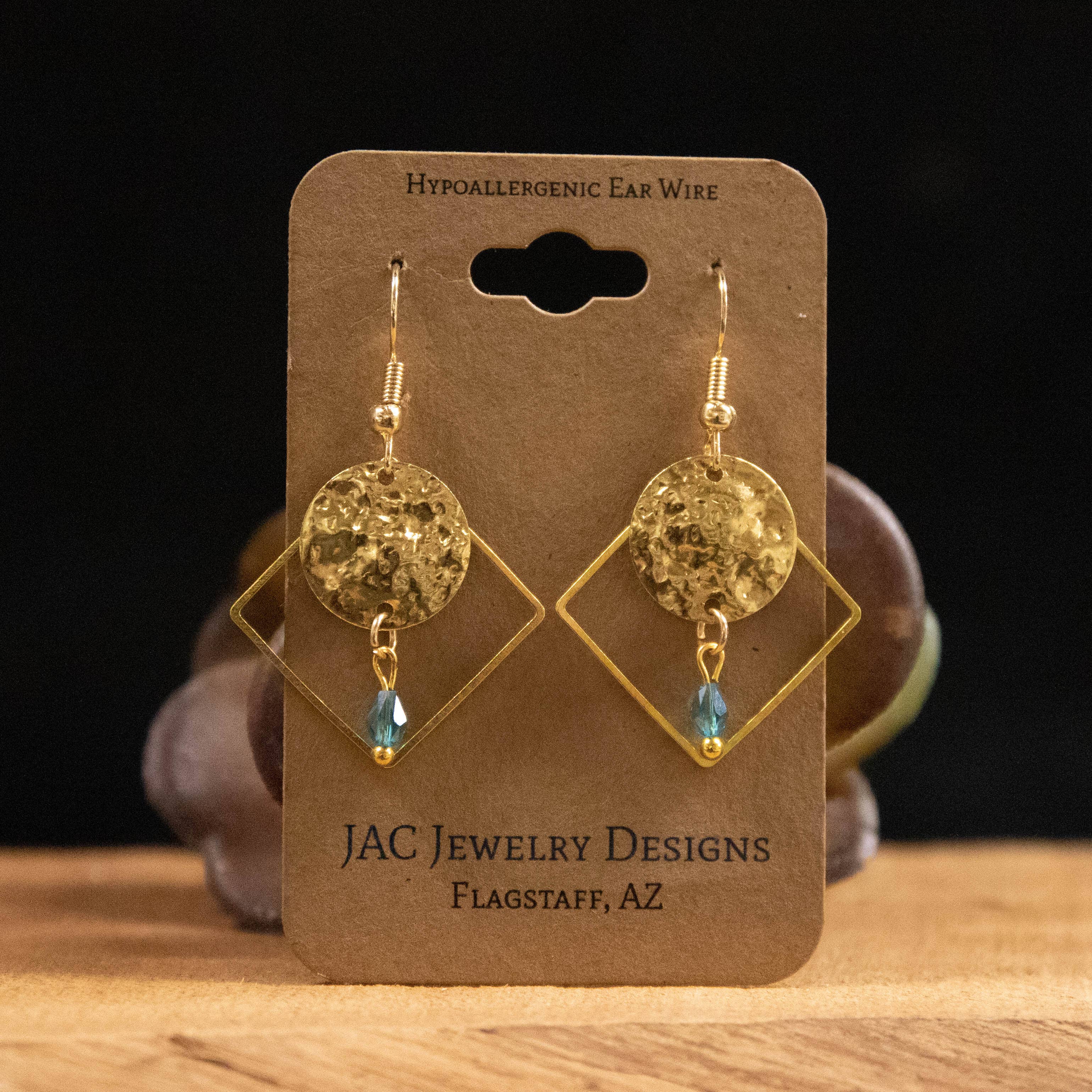JAC Jewelry Designs - Wholesale Dangle Earrings - Babylon Shield Earrings1