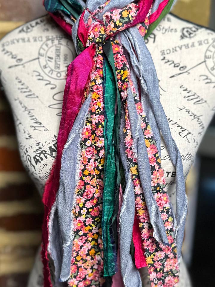 Fringe Scarf - Wonderland for wholesale by The Curated Raven