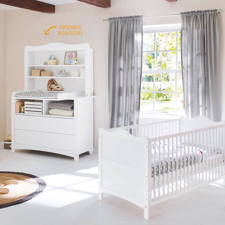 Set per cameretta bambini 'Florentina' extra largo con 3 pezzi e scaffale per la vendita all'ingrosso da parte di Pinolino Kinderträume GmbH