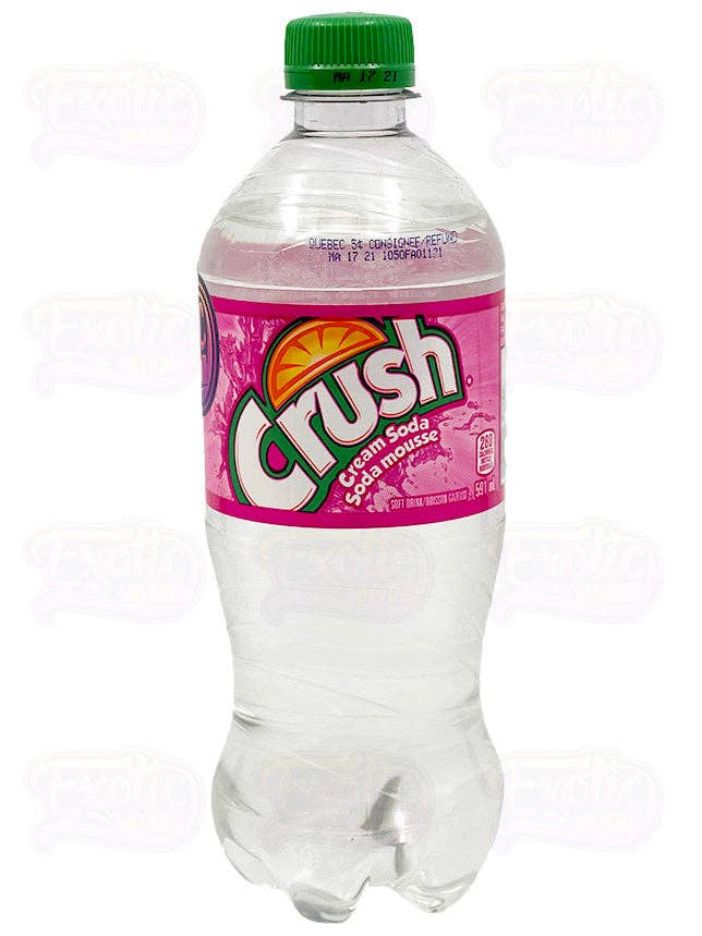 Exotic Blvd - Wholesale Soda/Carbonated Drink - Crush Cream Soda Clear