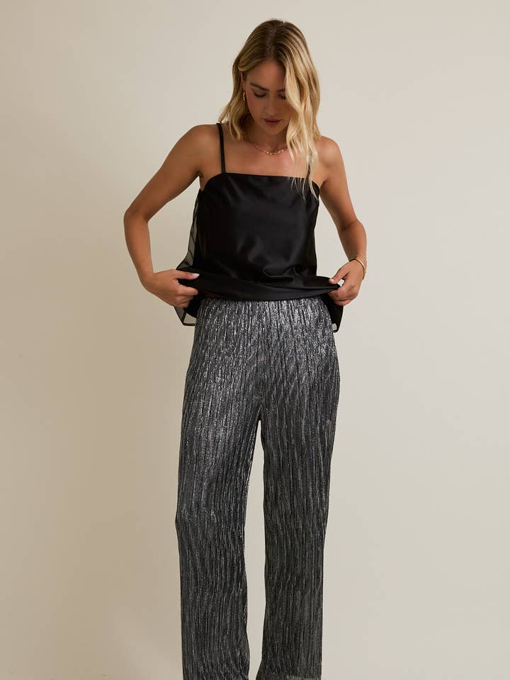 METALLIC PANTS for wholesale by GILLI