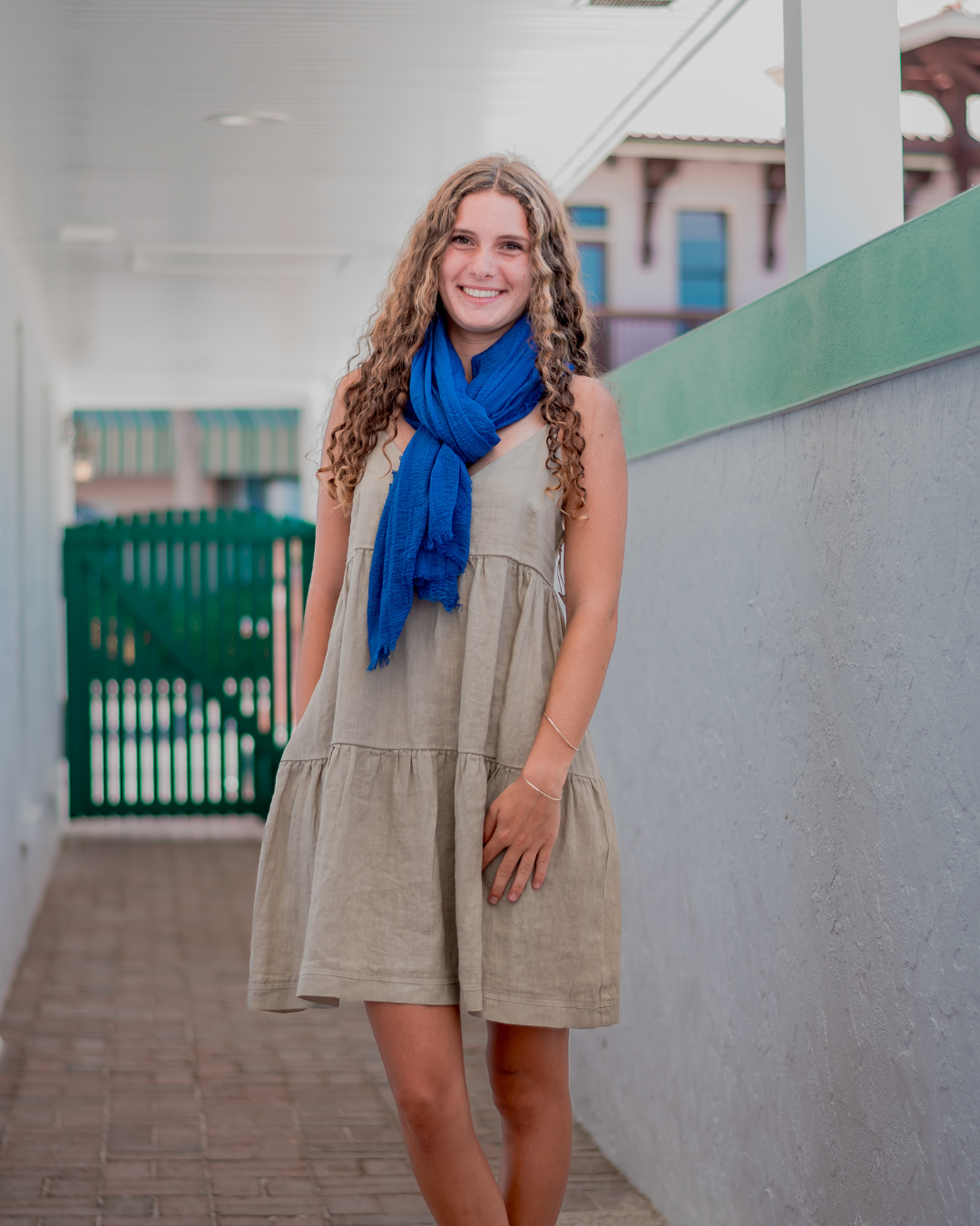 MARKET - Vendita all'ingrosso Sciarpa - Donna - Sciarpa di Garza - Cobalto1