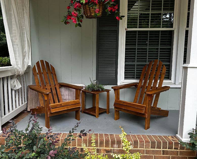 Patio Wise - Wholesale Adirondack Chair - Acacia Wood Adirondack Chair1