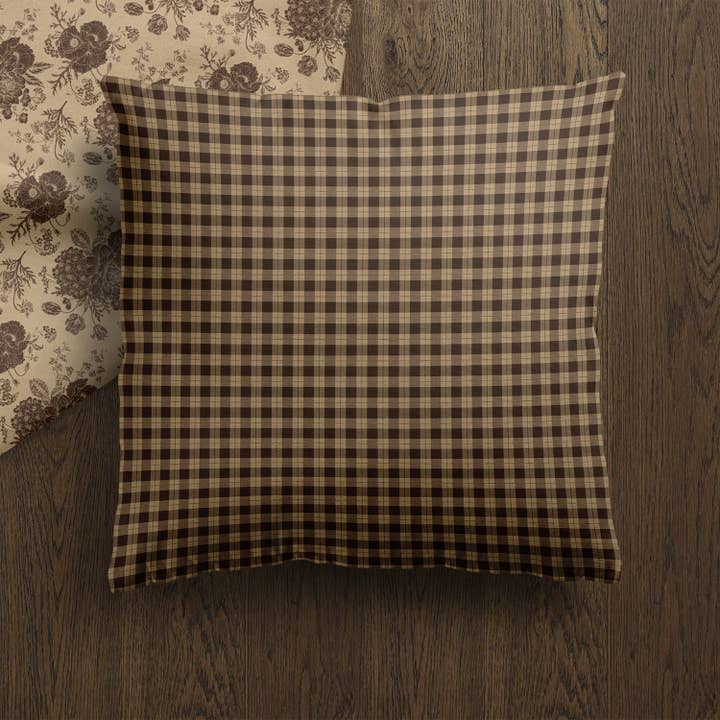 Hyggely - Wholesale Throw Pillow Cover - Marlowe Pillow Cover | Warm Tartan Plaid Throw Pillow1