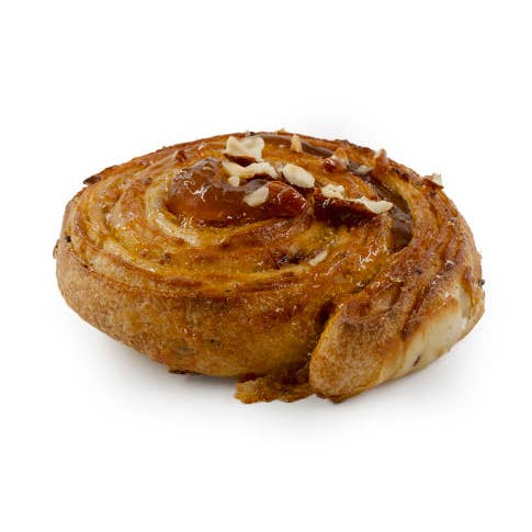 Cereal roll with apricot jam and almonds for wholesale by PECCATI DI GOLA 1976