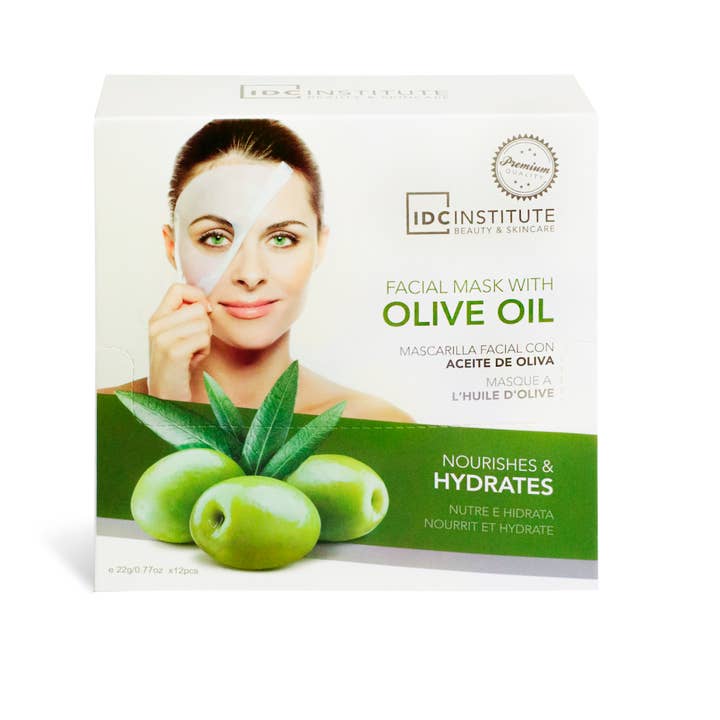 Aquarius Cosmetic SLU - Wholesale Skincare Face Mask - Idc Institute Face Mask Olive Oil 22Gr2