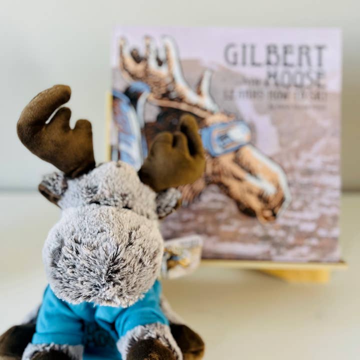 Gilbert The Moose - Rick Pieros Photography - Vendita all'ingrosso Libro per l'infanzia (3-5) - Gilbert l'Alce Impara a Sciare - Libro per bambini14