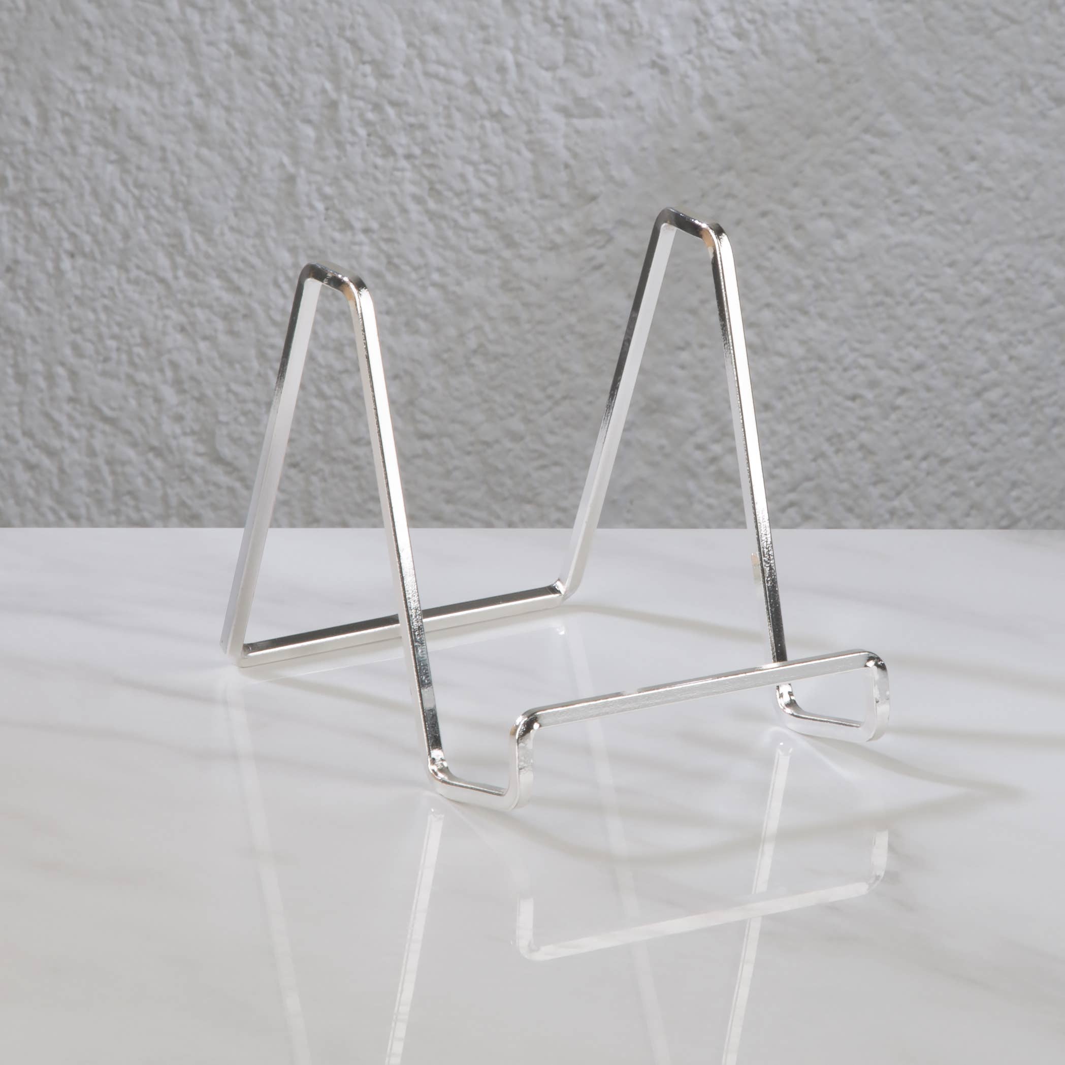 Tripar International - Wholesale Picture Frame Stand - Plated Square Wire Stands3