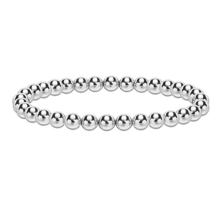 High-Polished Steel Bead Bracelet for wholesale by PAXPARIS