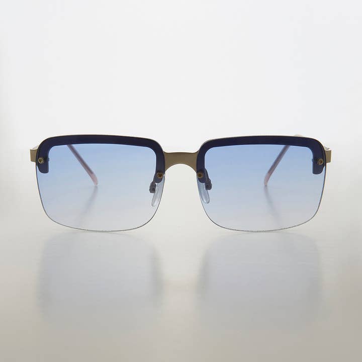 Colorfull Tinted Rimless Vintage Sunglass - Minxie for wholesale by SUNGLASS MUSEUM