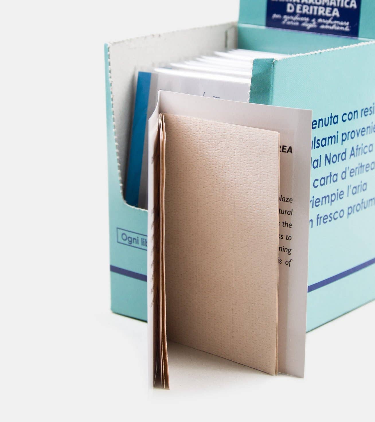 Ritual Scent - Wholesale Incense - Carta Aromatica d’Eritrea Blù BLUE Incense Paper Booklets15