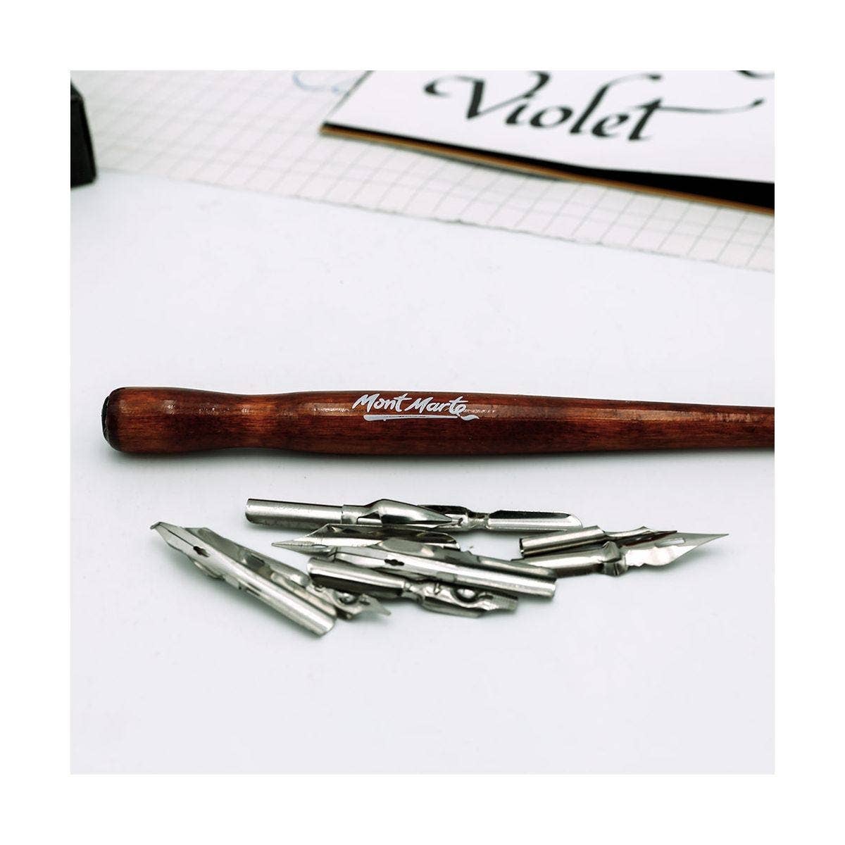 Mont Marte Usa, Inc. - Wholesale Pen - Calligraphy Dip Pen Set Signature 10pc5