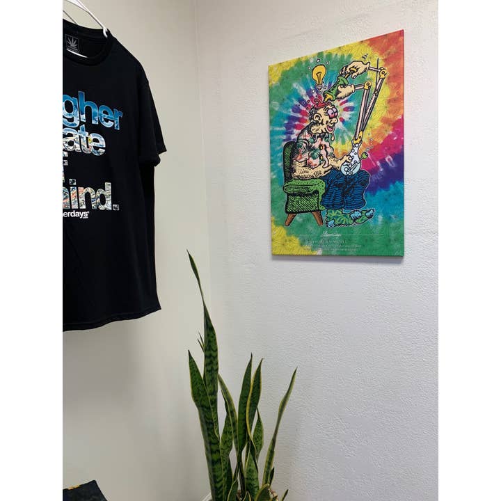 StonerDays Apparel - Wholesale Art print - Enlightenment Canvas Print 20 x 30" (Signed 1 of 1)2