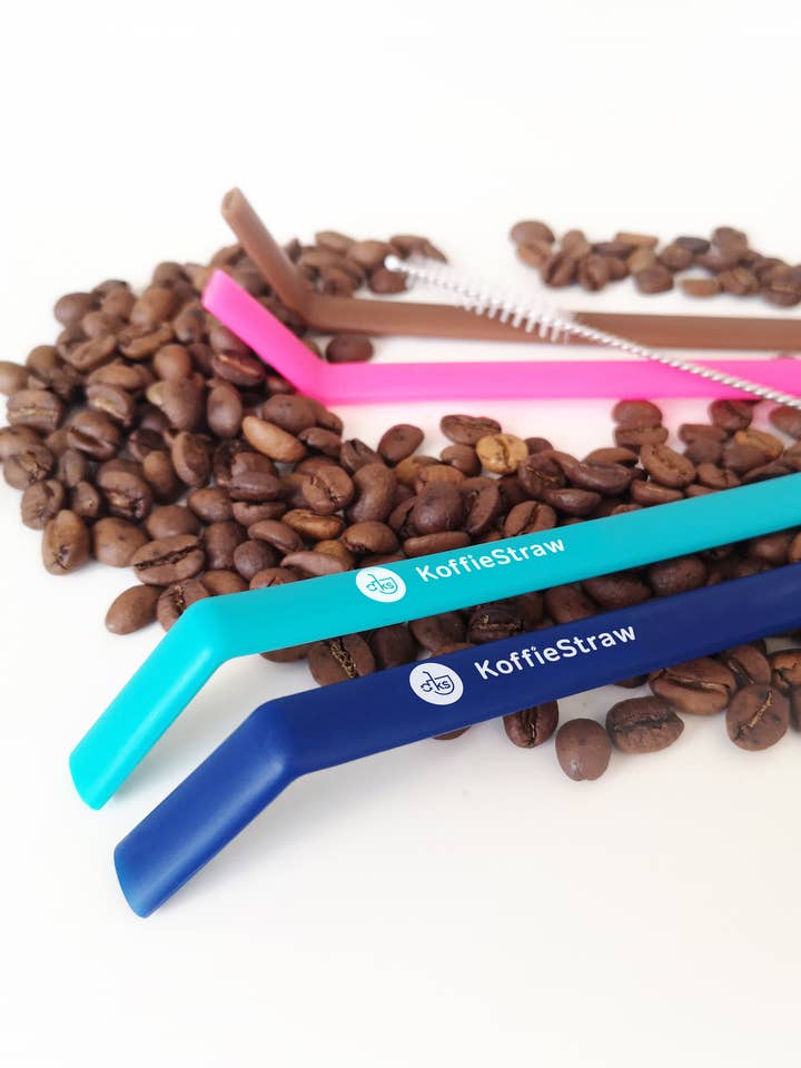 Koffiestraw - Pack of 4 for wholesale by KoffieStraw