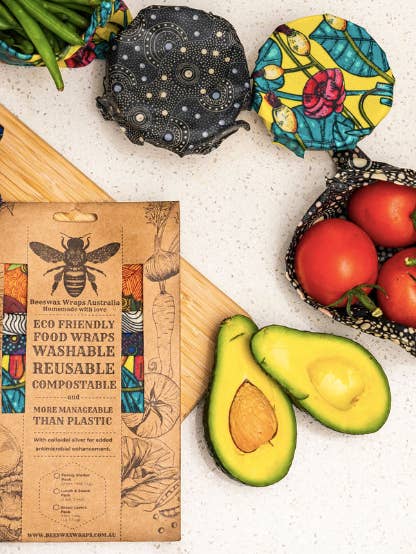 Family Starter Pack Wholesale for wholesale by Beeswax Wraps