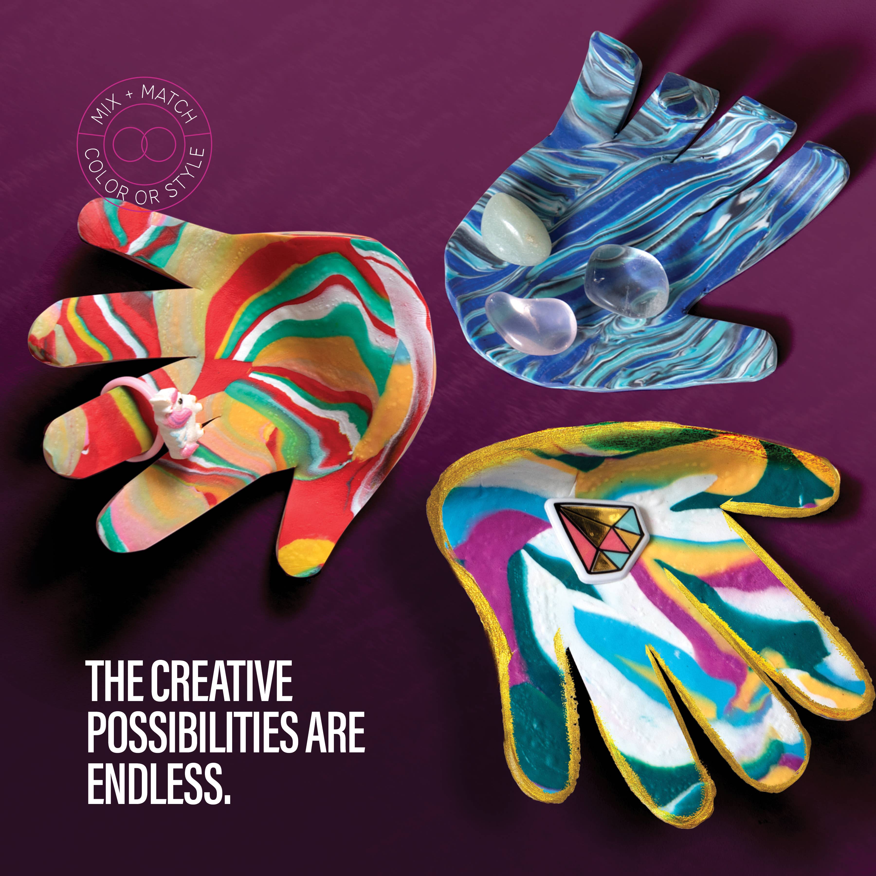 Dan&Darci - Wholesale DIY Craft Kit - Kids - Craft & Clay Handprint Dish Kit - Arts and Crafts for Kids6