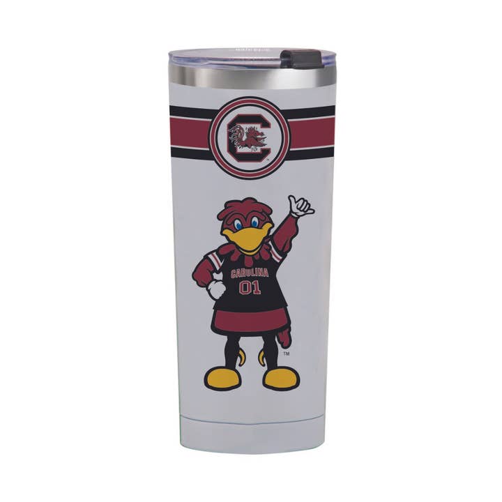 24oz South Carolina Gamecocks Classic Steel Tumbler for wholesale by Indigo Falls