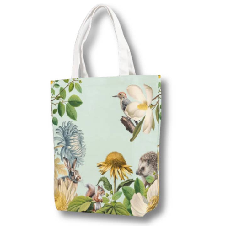 Enchanted Trails Extra Large Tote Bag w/ Snap Closure 18x18 for wholesale by Joan Park World