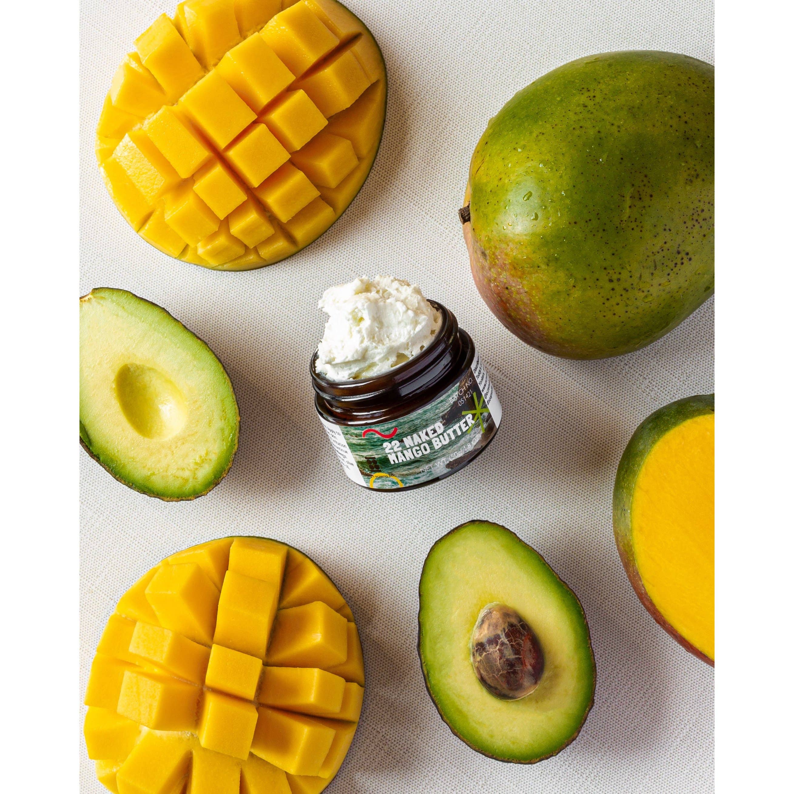 Teddy's Eczema Bar - Wholesale Body Balm/Butter - 22 Naked Mango Butter3