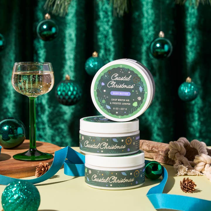 Coastal Christmas® Body Butter (8oz) for wholesale by Old Whaling Company