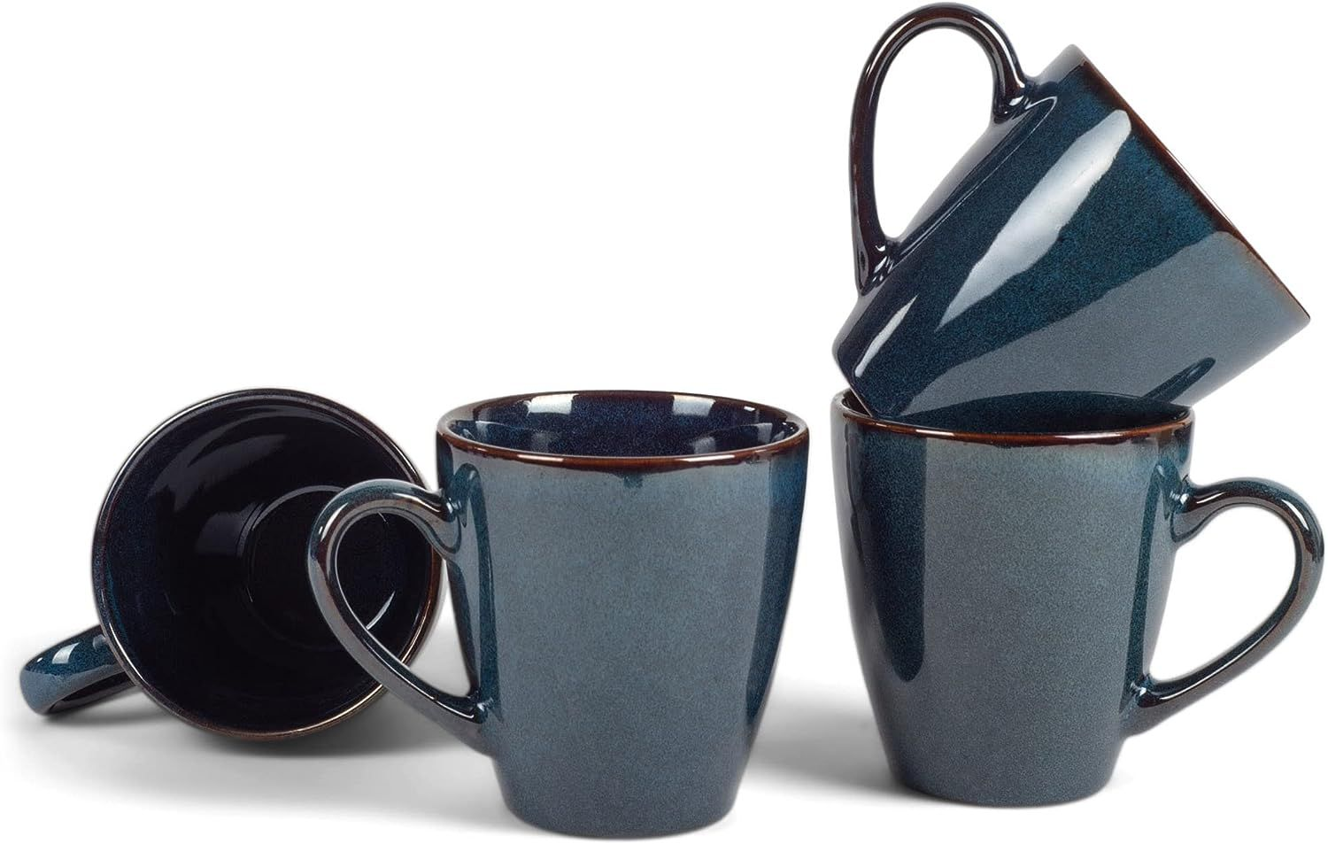 EAST AVENUE - Wholesale Coffee Mug - Smooth Mug 4-Pack Navy-Blue PRICE IS PER MUG0