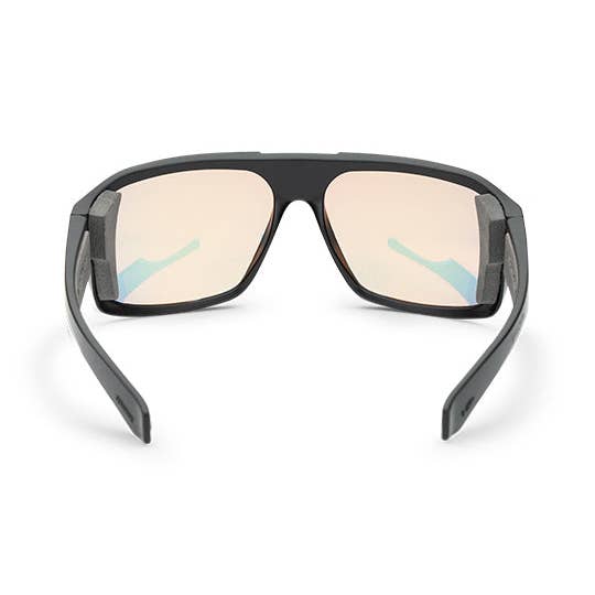 Under The Sun Originals / Bomber Eyewear - Wholesale Sunglasses - Unisex - Mega Bomb Safety - Photochromic Fire Red Orange Mirror4