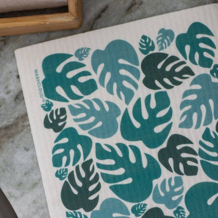 No Tox Life - Wholesale Theedoek/vaatdoek - WASHCLOUD® MONSTERA™ Zweedse Vaatdoek - No Tox Life2