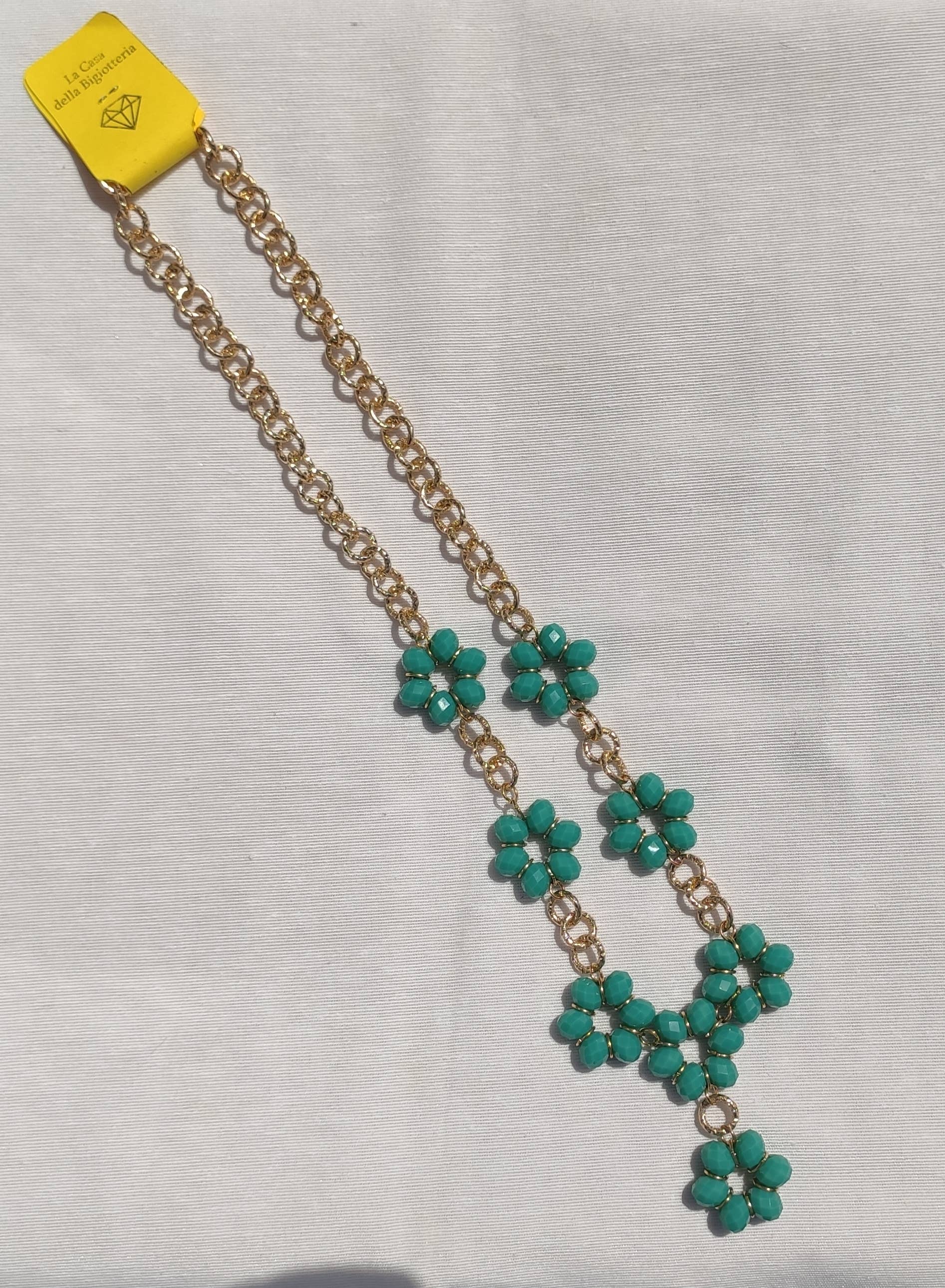 La Casa Della Bigiotteria - Wholesale Jewelry Set - Flower Crystals Set6