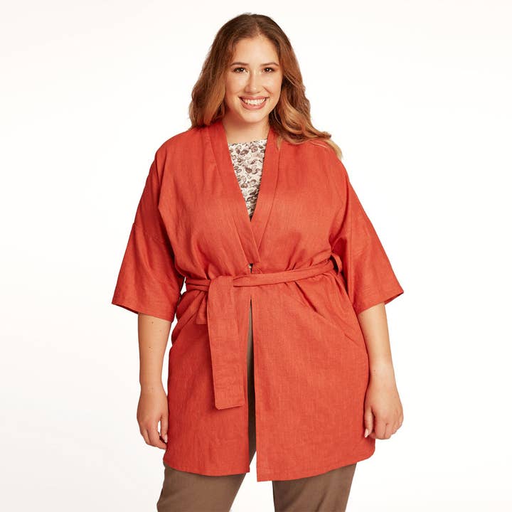 ONO linnerock i korall för wholesale av WiDDA berlin