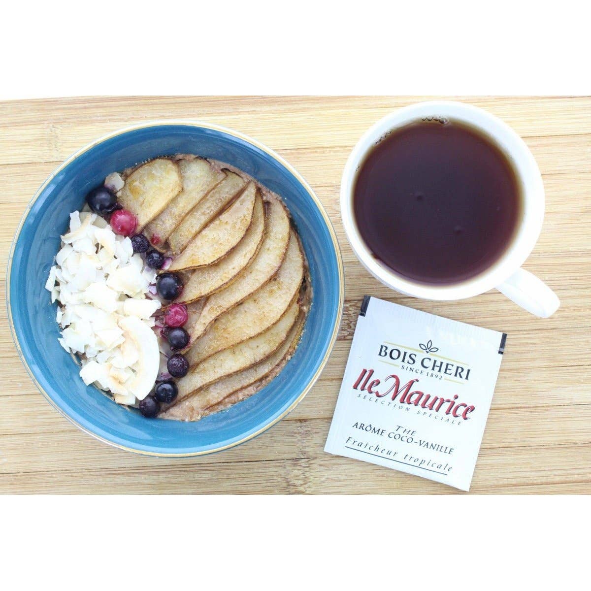 Taste of Paradise - Wholesale Tea Bags - Bois Cheri Trois Pavillons - Vanilla Flavor - Loose Black Tea (125g)3