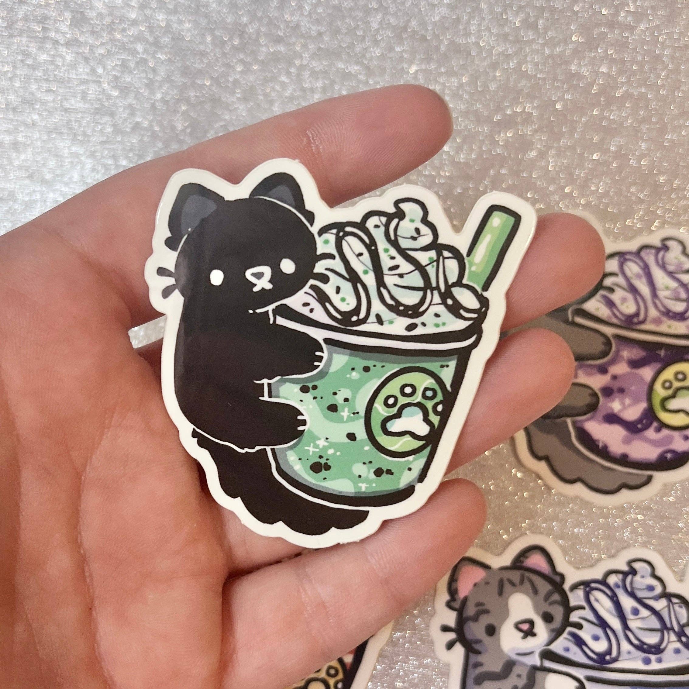 Woolblossom - Wholesale Sticker - Kitty Frappe ~ Stickers15