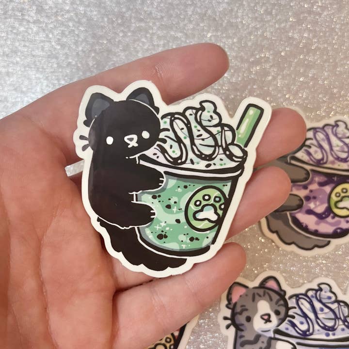 Woolblossom - Wholesale Sticker - Kitty Frappe ~ Stickers15