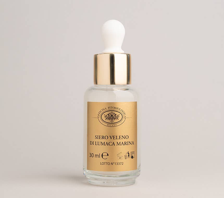 Officina Fitobiologica – Großhandel Gesichtsserum/-konzentrat – Officina Fitobiologica Snail Face Poison Anti-Aging Serum, 30 ml, Made in Italy