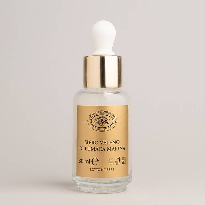 Officina Fitobiologica – Großhandel Gesichtsserum/-konzentrat – Officina Fitobiologica Snail Face Poison Anti-Aging Serum, 30 ml, Made in Italy0