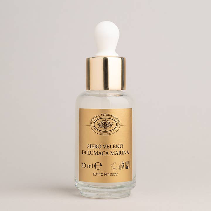 Officina Fitobiologica – wholesale Ansiktsserum/-koncentrat – Snigel ansikte gift anti-age Serum 30ml tillverkad i Italien